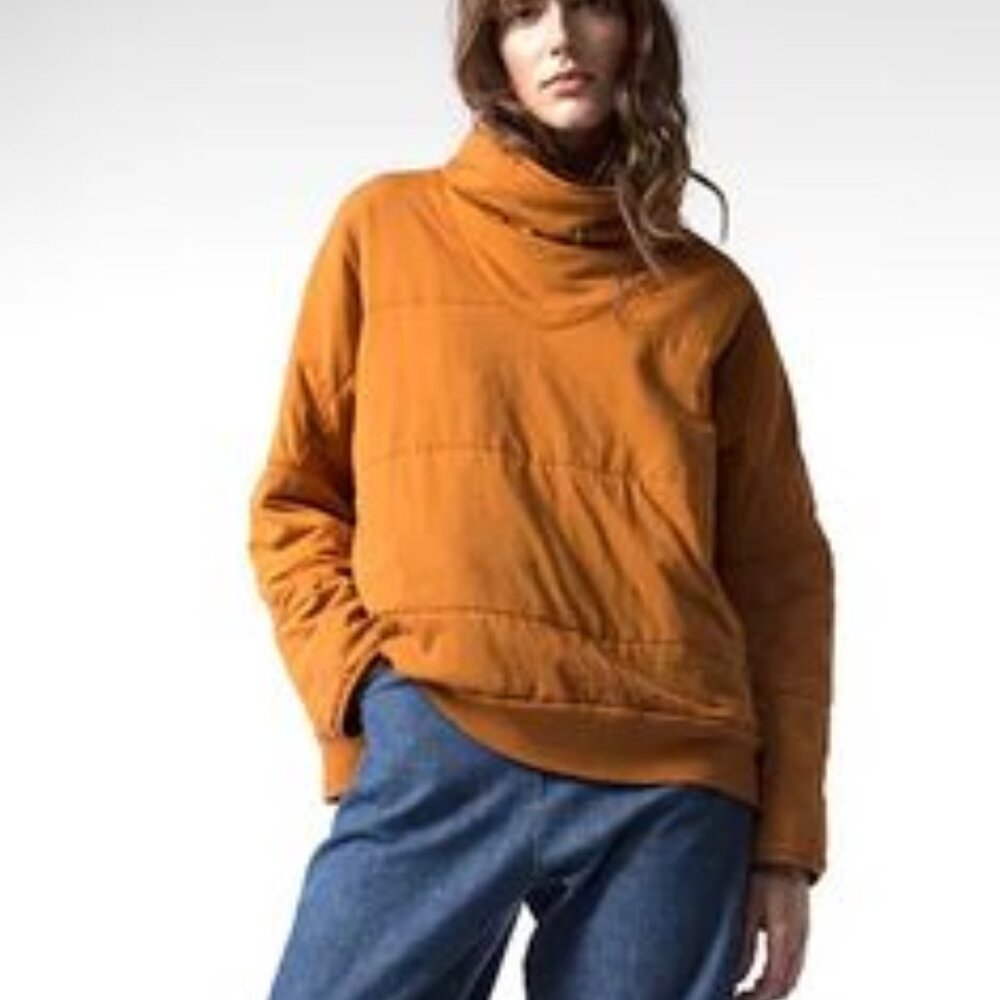 Ischiko Thick Pullover Cowl Neck Sweater
